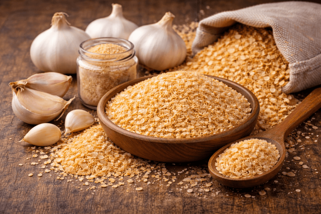 dehydrated garlic