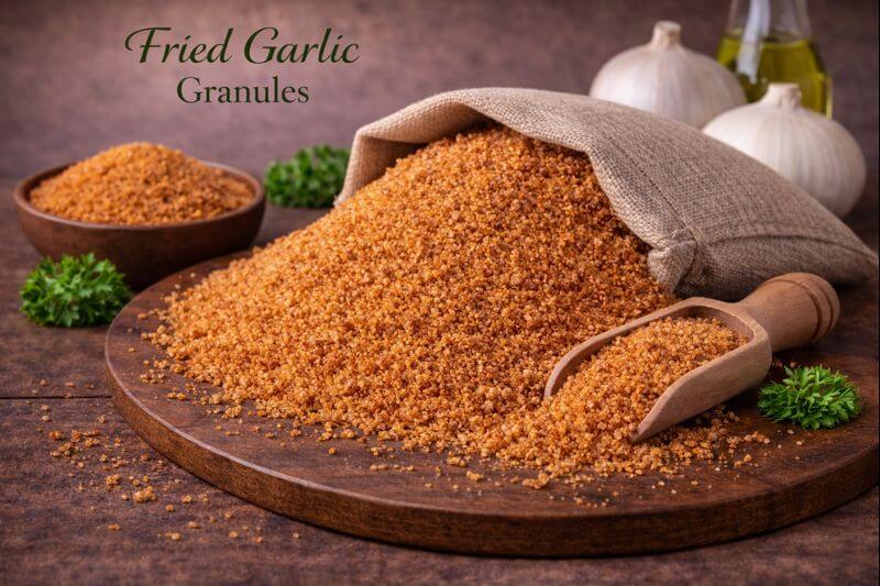 fried garlic granules