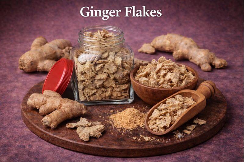 ginger flakes