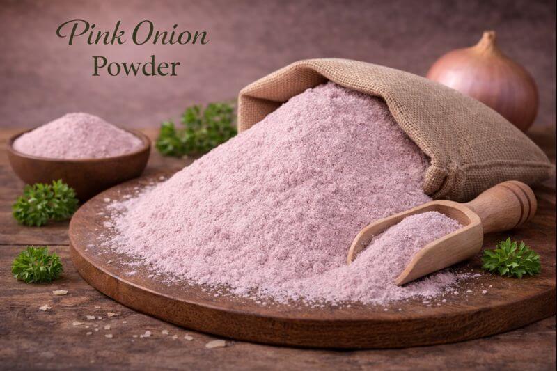 pink onion powder