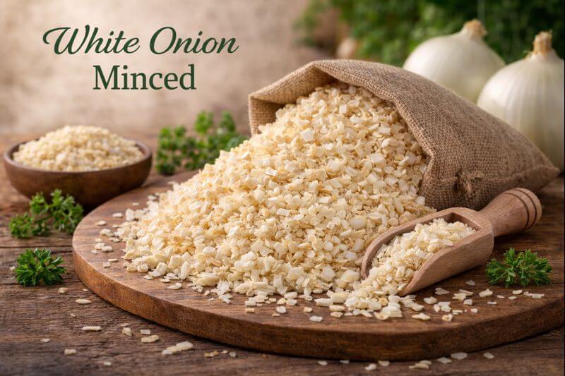 white onion minced